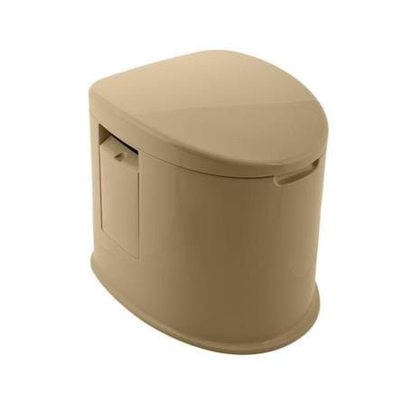 MOYA PORTABLE TOILET PLASTIC LIGHTWEIGHT BP-1309S 20L BROWN