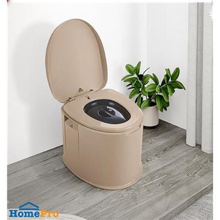 MOYA PORTABLE TOILET PLASTIC LIGHTWEIGHT BP-1309S 20L BROWN