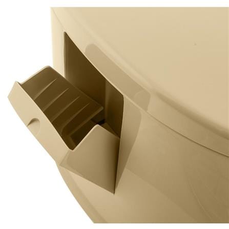 MOYA PORTABLE TOILET PLASTIC LIGHTWEIGHT BP-1309S 20L BROWN