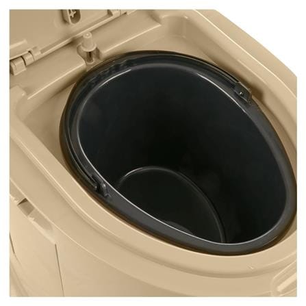MOYA PORTABLE TOILET PLASTIC LIGHTWEIGHT BP-1309S 20L BROWN