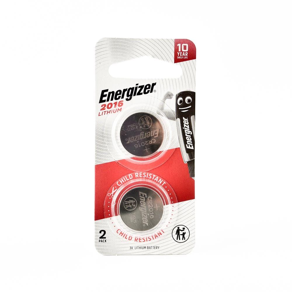 ENERGIZER LITHIUM COIN 2016 2PC BTY ECR2016BS2
