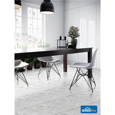 DURAGRES FLOORTILE 40X40CM SNOW GREY 0.96M2