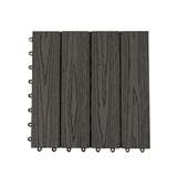 WPC FLOOR DECKING SPRING 30X30CM GREY
