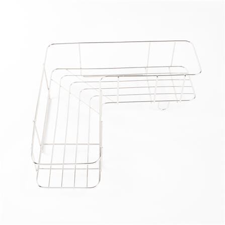 SINGLE TIER CORNER RACK HL SS 201 L 105P1