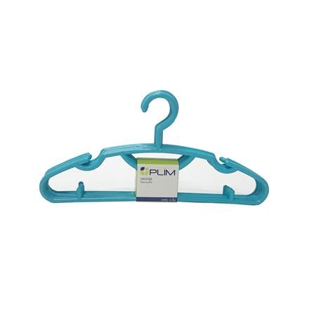 HOMEPRO PLIM CLOTH HANGER 6 PCS H-004 BLUE