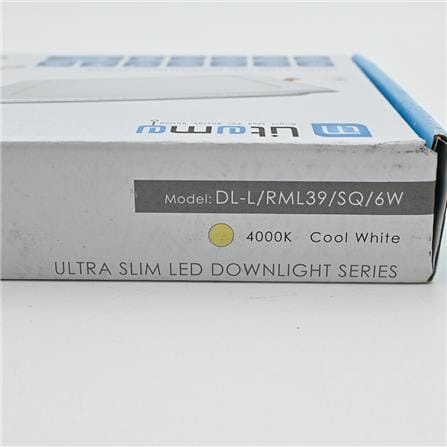 LITEME DOWNLIGHT RML39/6W/840 LITEME 5" SQ