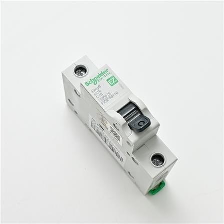 SCHNEIDER MINIATURE CIRCUIT BREAKER 1POLE 16A C CURVE EZ9F56116