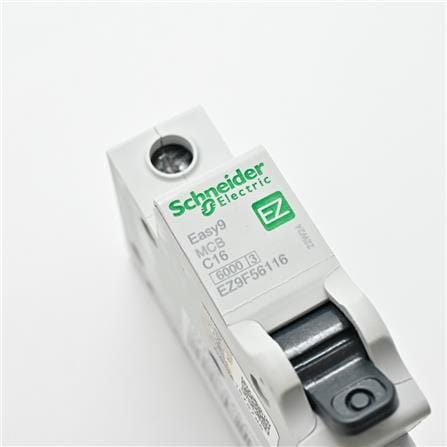 SCHNEIDER MINIATURE CIRCUIT BREAKER 1POLE 16A C CURVE EZ9F56116