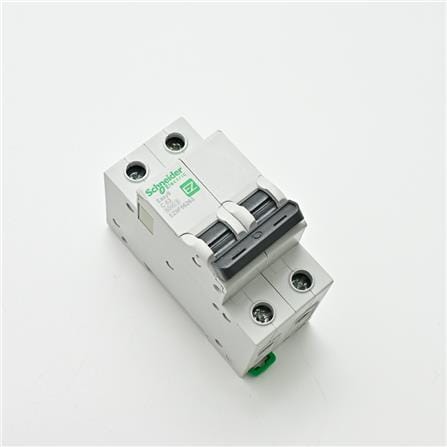 SCHNEIDER MINIATURE CIRCUIT BREAKER 2 POLE 63A C CURVE EZ9F56263