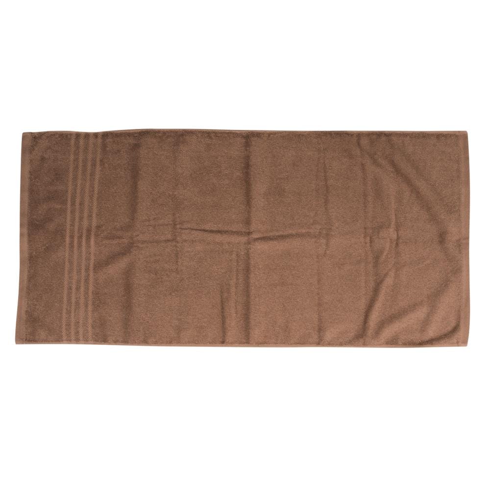 TOWEL HOME LIVING STYLE WEIR 15X32" BROWN