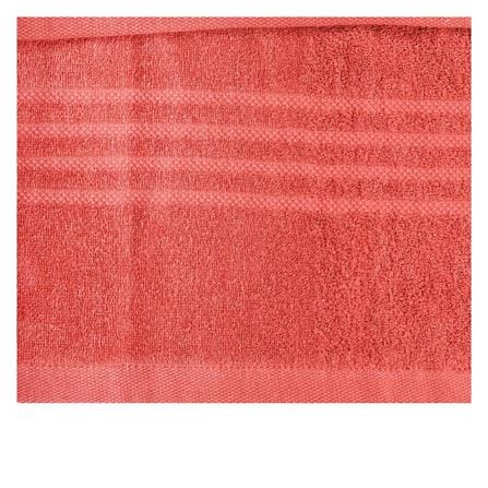 TOWEL HOME LIVING STYLE WEIR 27X54" RED