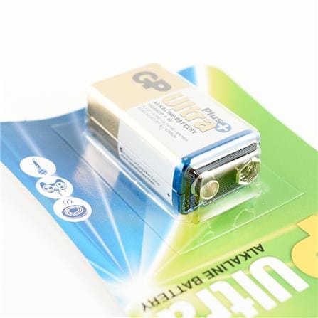 GP ULTRA PLUS ALKALINE 9V 1 PCS GP1604AUP-C1