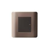 ZENCELO 1 GANG 1 WAY SWITCH SILVER BRONZE