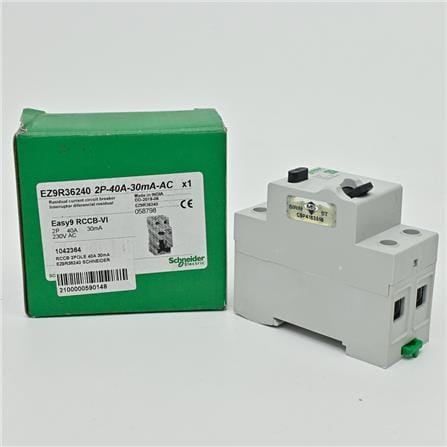 RCCB 2POLE 40A 30mA EZ9R36240 SCHNEIDER