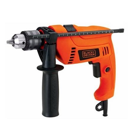 BLACK & DECKER HAMMER DRILL HD555KOPR 13MM 550W ORANGE