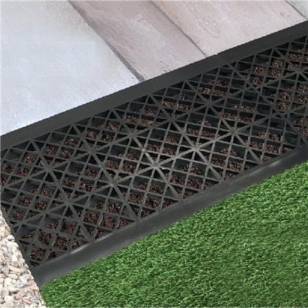 FELTON HEAVY DUTY DRAIN COVER FDR300 BLACK W6"X L15"