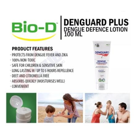 BIO-D DENGUE DEFENCE LOTION 100ML LVNDR