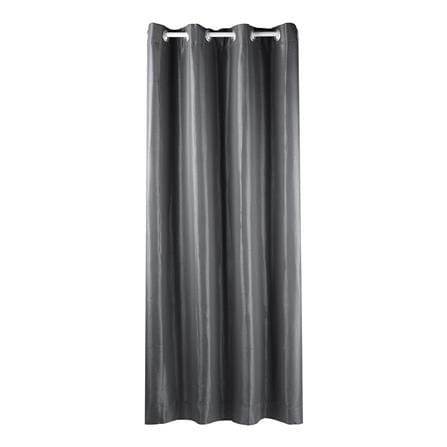 HLS CURTAIN EYELET SILKY UV 140X220CM GRAY