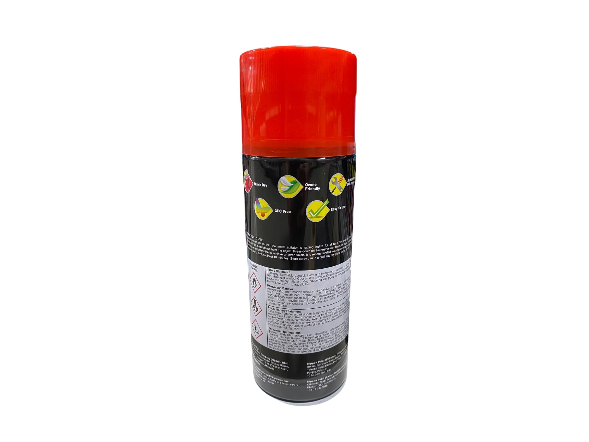 NIPPPON PAINT PYLOX LAZER ORANGEG RED 14 SPRAY