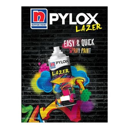 NIPPPON PAINT PYLOX LAZER ORANGEG RED 14 SPRAY