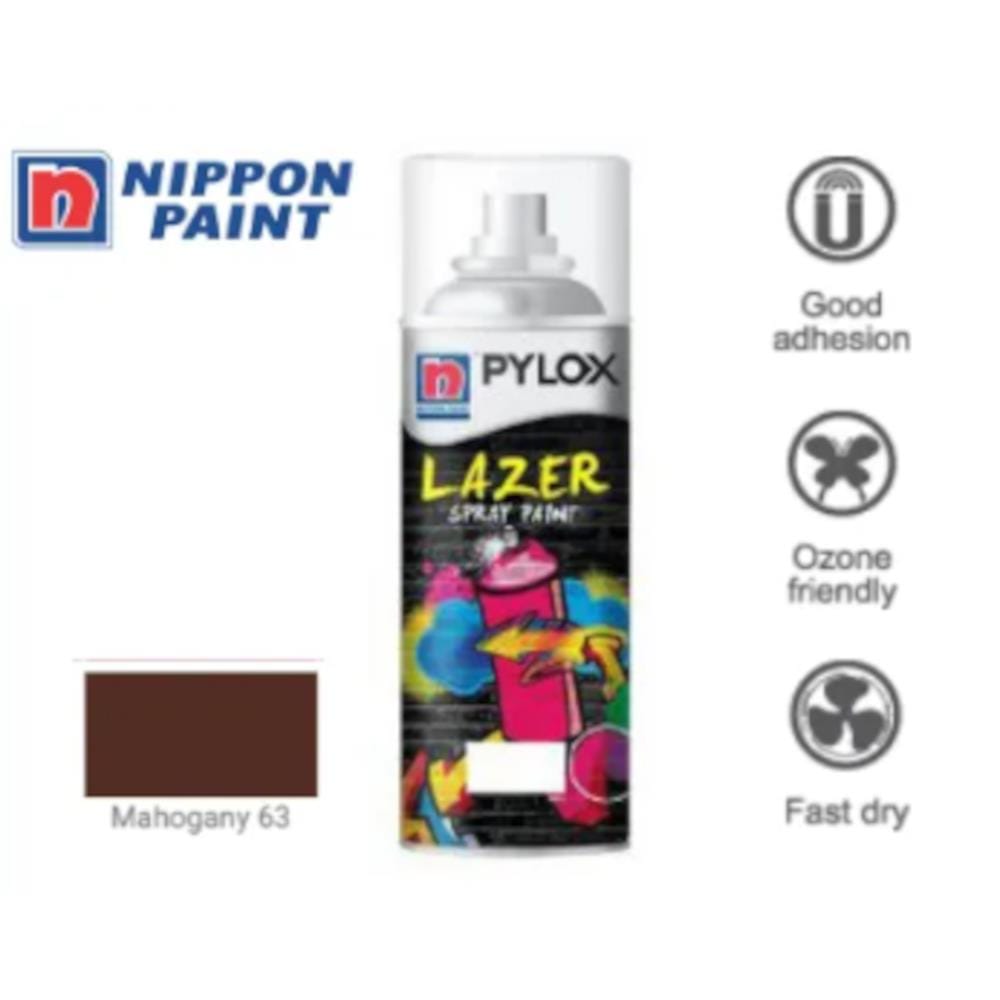 NIPPON PYLOX LAZER MAHOGANY NO.63 SPRAY