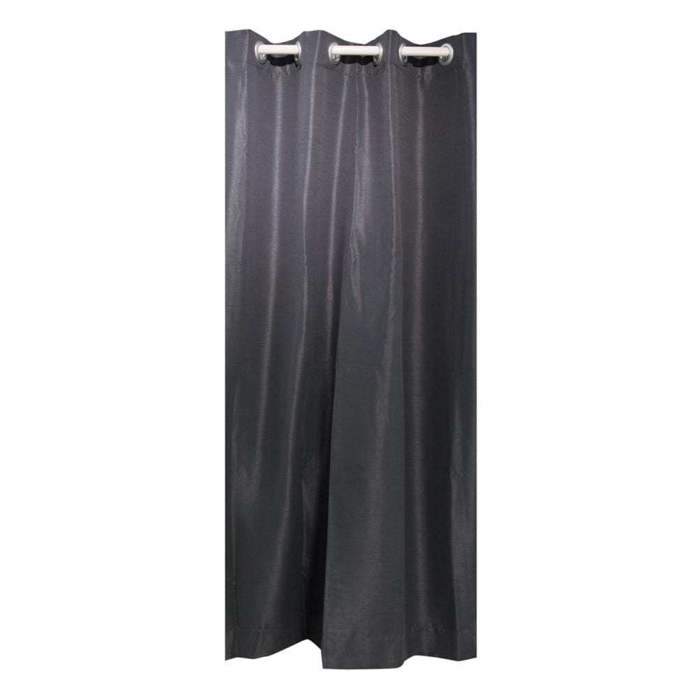 HLS CURTAIN EYELET SILKY UV 140X180CM GRAY