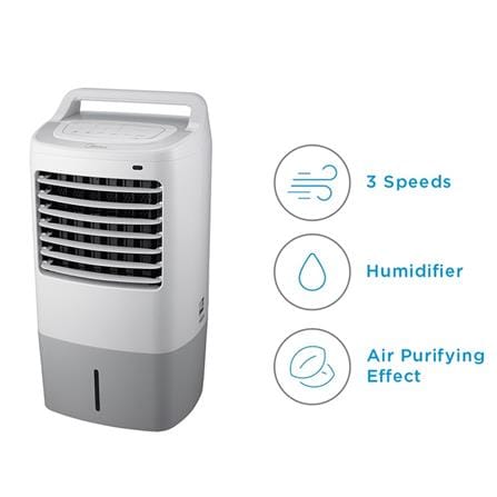 MIDEA AIR COOLER MAC-120AR 60WATT 10LITER 3SPEED