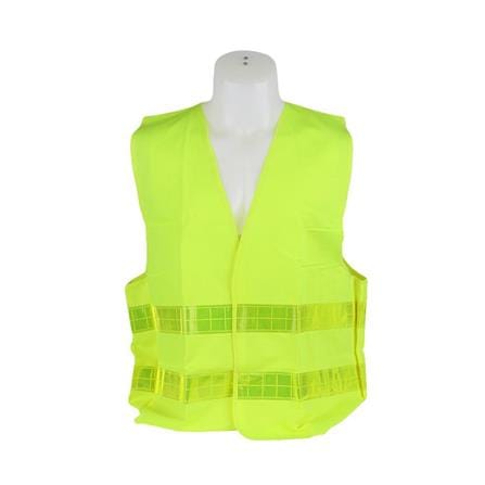 REFLECTIVE 2 STRIP TRAFFIC VEST RIGHT 5107 GREEN