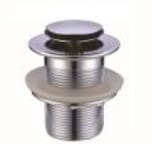 FILTON BASIN PLUG POP UP WASTE W/O OVERFLOW  APUW-01 STAINLESS STEEL CHROME