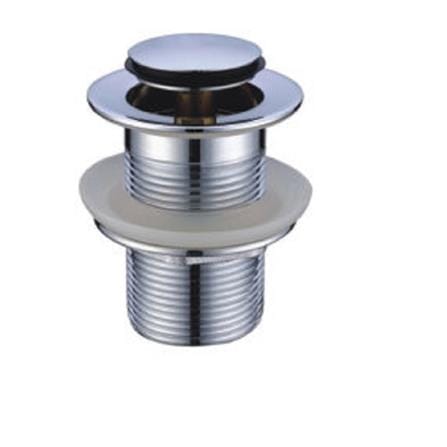 FILTON BASIN PLUG POP UP WASTE W/O OVERFLOW  APUW-01 STAINLESS STEEL CHROME