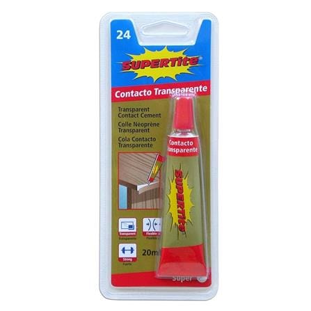 SUPERTITE TRANSPARENT CONTACT CEMENT 20ML