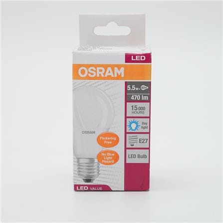 LED BULB CLA40 5.5W/865 DL E27 OSRAM