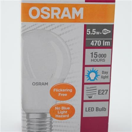LED BULB CLA40 5.5W/865 DL E27 OSRAM