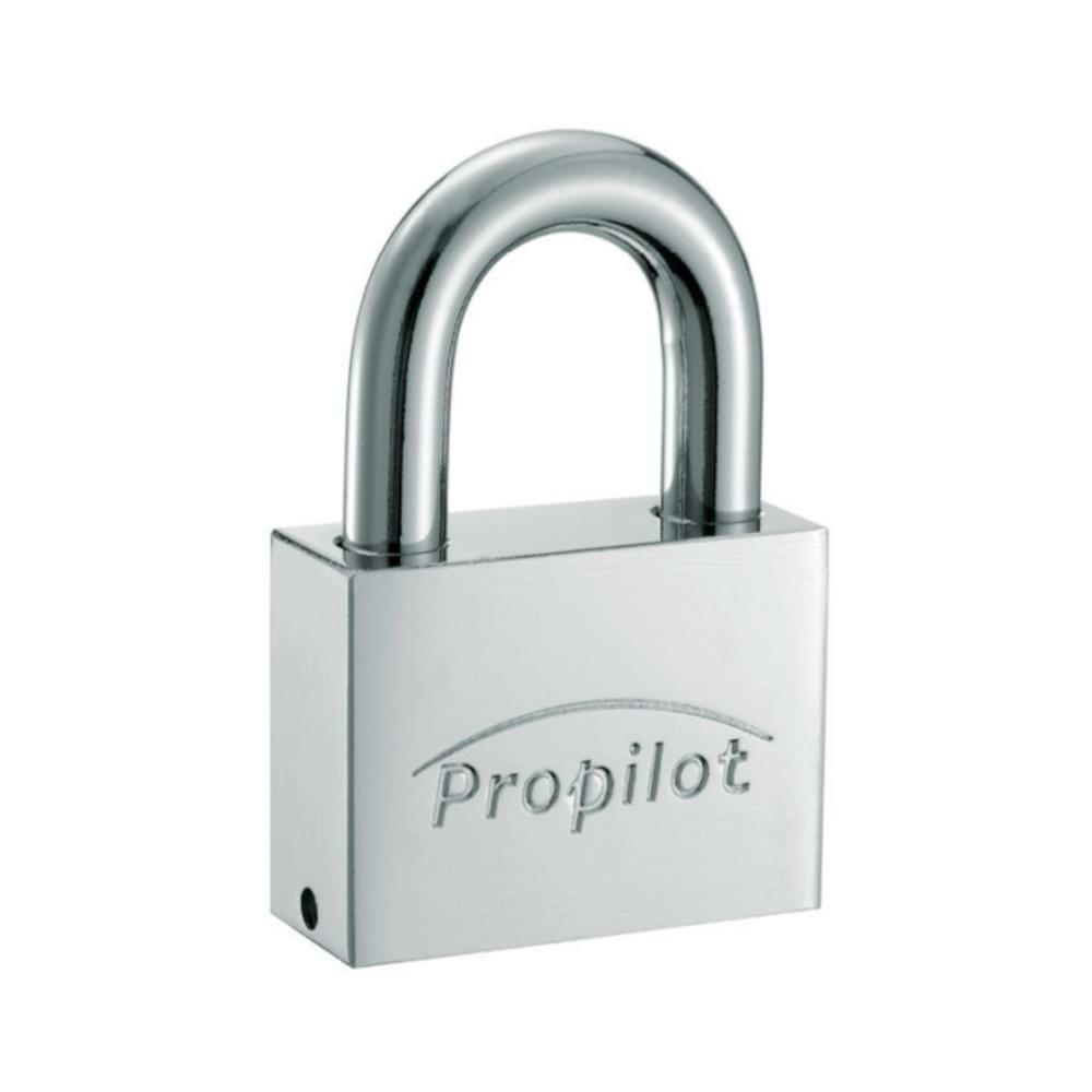 PROPILOT KEYED ALIKE PADLOCK SET PCL50MM CHROME 3 EACH