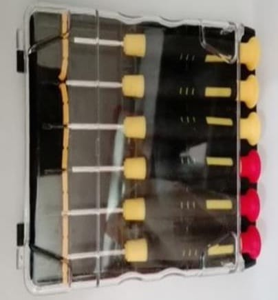 PRECISION SCREWDRIVER SET MATALL 6PCS/SET