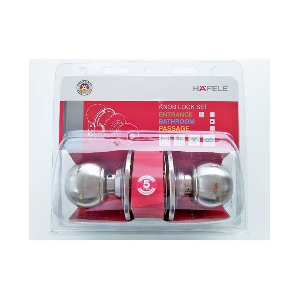 HAFELE BATHROOM KNOB 489.93.183 SSSP