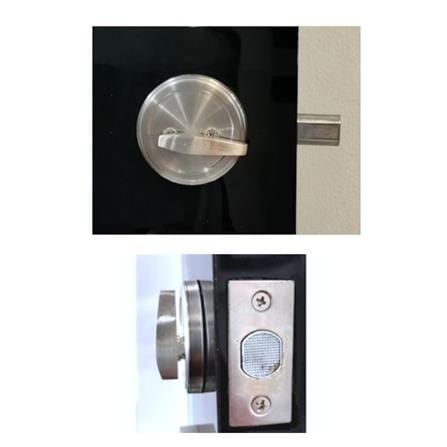 HAFELE HALF DEADBOLT 489.10.530 SATIN NICKEL