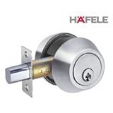 HAFELE DOUBLE DEADBOLT 489.10.520 SN STAINLESS STEEL