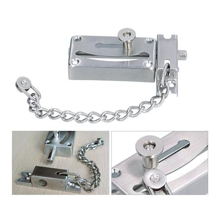 HAFELE DOOR CHAIN 489.71.565 SATIN NICKEL 1 EACH