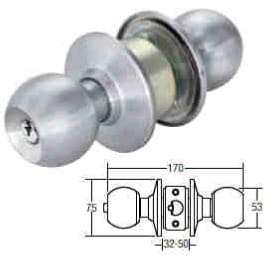 HAFELE BATHROOM CYLINDRICAL KNOB STAINLESS STEEL SUS304 489.93.157