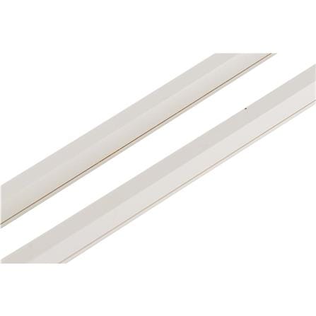 ELECKTA TRAPEZOID SHAPED CABLE RACEWAY 15MMX1M WHITE