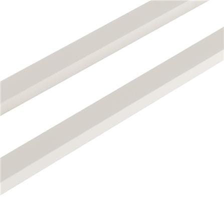 ELECKTA TRAPEZOID SHAPED CABLE RACEWAY 18MMX1M WHITE