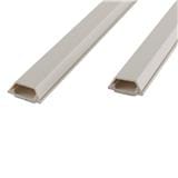 ELECKTA TRAPEZOID SHAPED CABLE RACEWAY 25X10MMX1M WHITE