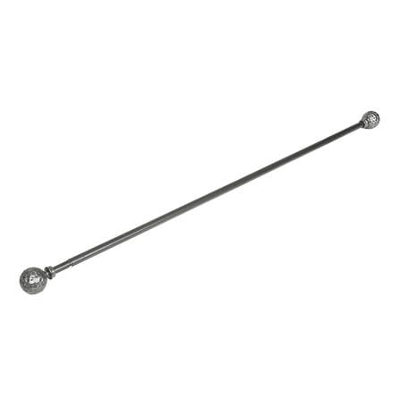 STEEL TENSION ROD HOME LIVING STYLE HAMMER 110-210CM ANTIQUE SILVER