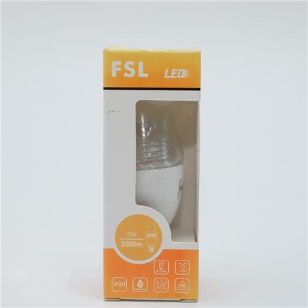 LED CANDLE BULB 5W E14 WW CDL5WE14WW FSL