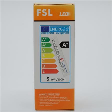 LED CANDLE BULB 5W E14 WW CDL5WE14WW FSL