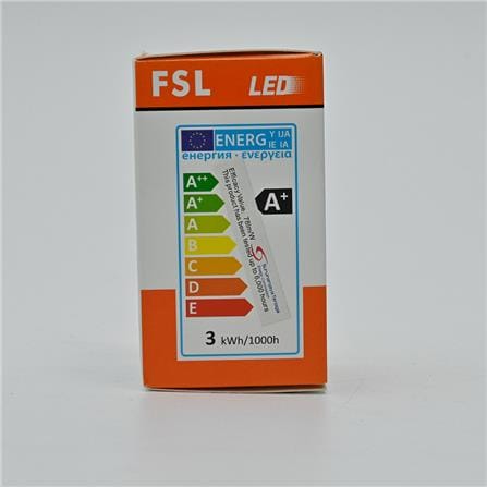 FSL LED PINGPONG BULB 3W E14  PP3W_E14 DL DAYLIGHT