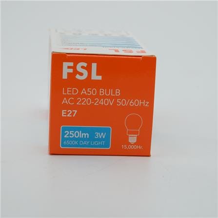 LED BULB 3W E27 DL GLS3W_E27DL FSL
