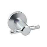 DOUBLE TOWEL HOOK KUDOS K-AC-RH9754-D CHROME