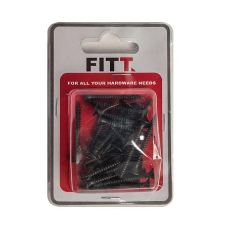FITT DRYWALL SCREW BK 6X1-1/2IN